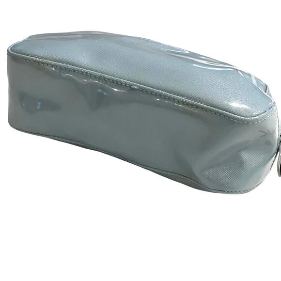 Christian Dior Parfums Light Blue Makeup Bag Women’s Zippered Cosmetic Case - Picture 3 of 8